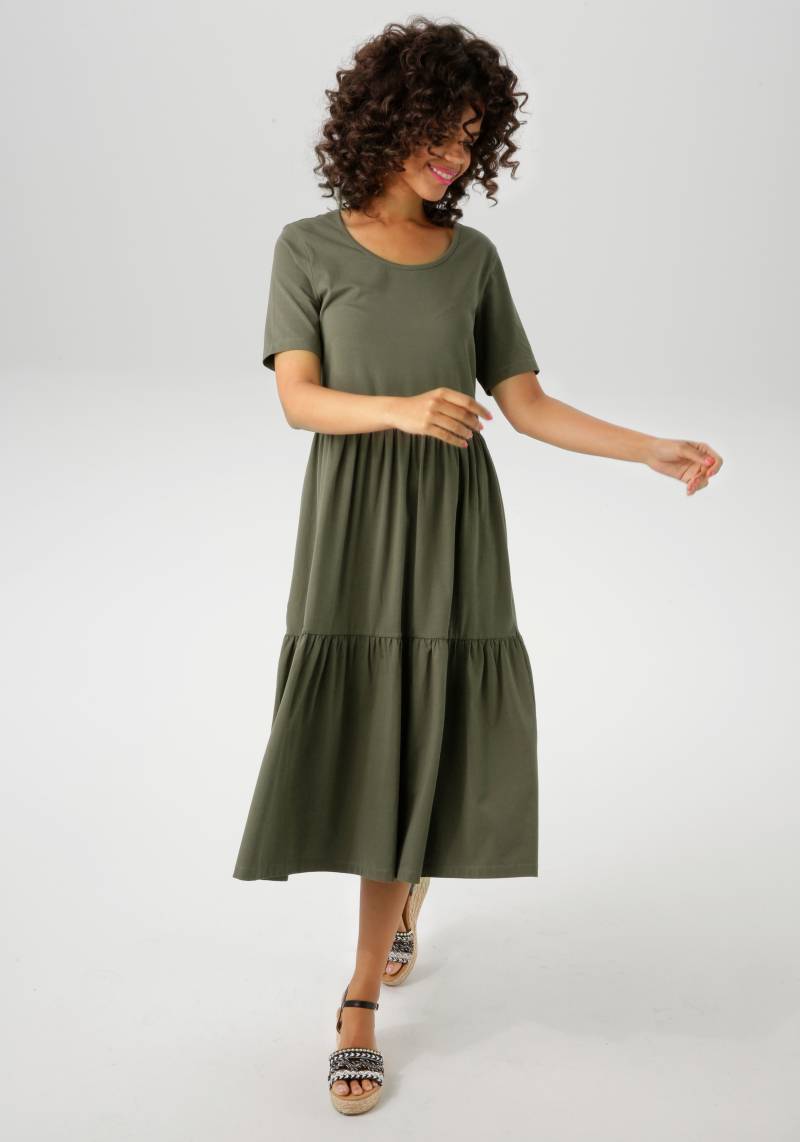 Aniston CASUAL Sommerkleid, in trendiger Farbpalette von Aniston CASUAL