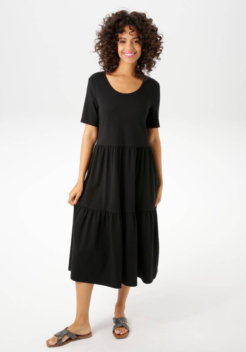 Aniston CASUAL Sommerkleid, in trendiger Farbpalette von Aniston CASUAL