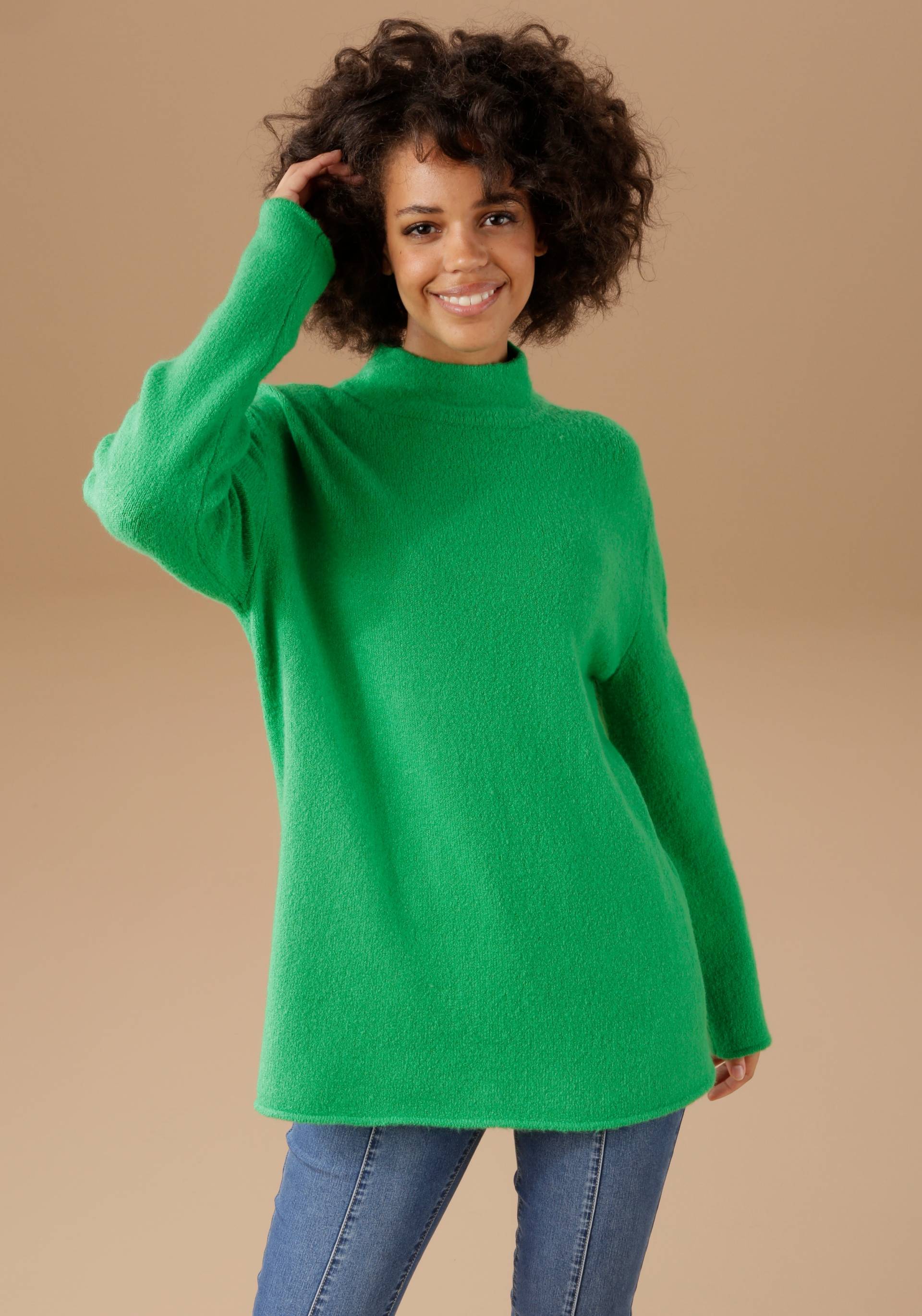 Aniston CASUAL Strickpullover, mit Stehkragen Aniston CASUAL Strickpullover, mit Stehkragen von Aniston CASUAL