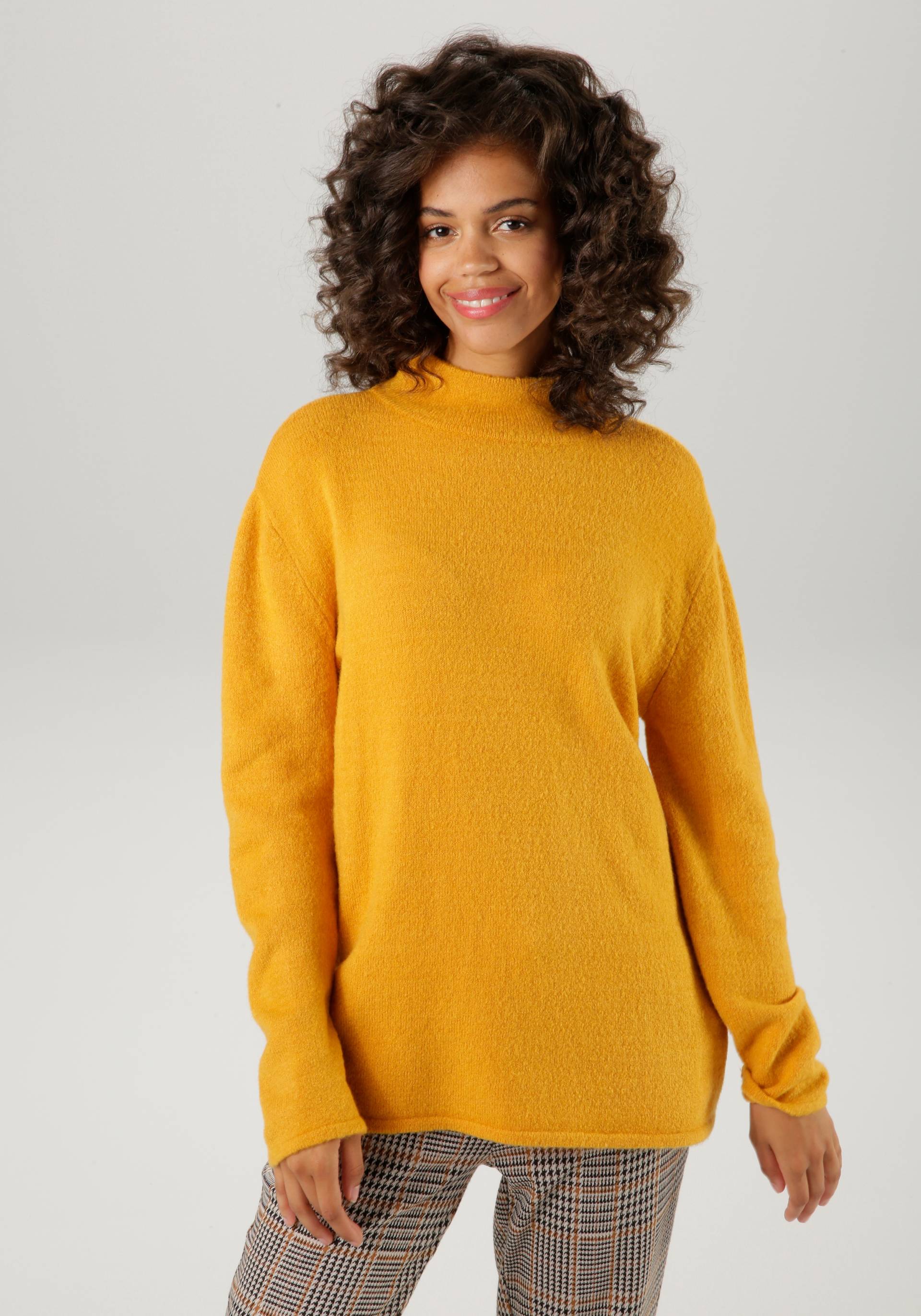 Aniston CASUAL Strickpullover, mit Stehkragen Aniston CASUAL Strickpullover, mit Stehkragen von Aniston CASUAL