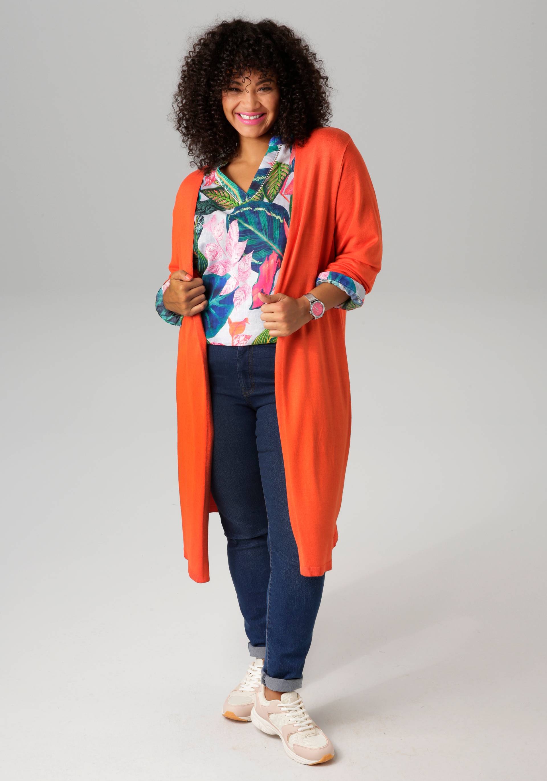 Aniston PLUS Strickjacke, in trendiger Farbpalette - NEUE KOLLEKTION Aniston PLUS Strickjacke, in trendiger Farbpalette - NEUE KOLLEKTION von Aniston PLUS