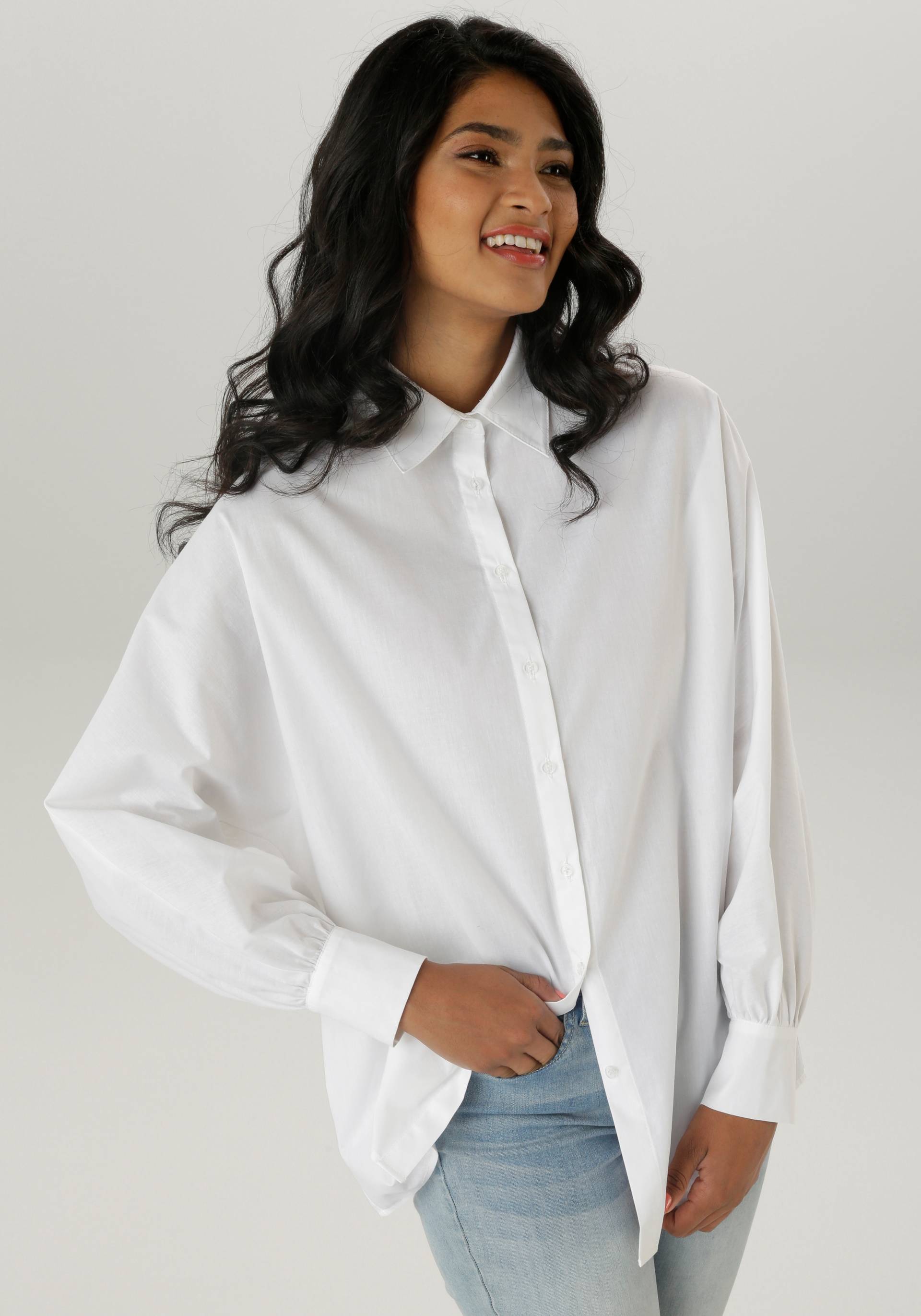 Aniston SELECTED Hemdbluse, mit aussergewöhnlichen Oversize-Schnitt - NEUE KOLLEKTION Aniston SELECTED Hemdbluse, mit aussergewöhnlichen Oversize-Schnitt - NEUE KOLLEKTION von Aniston SELECTED