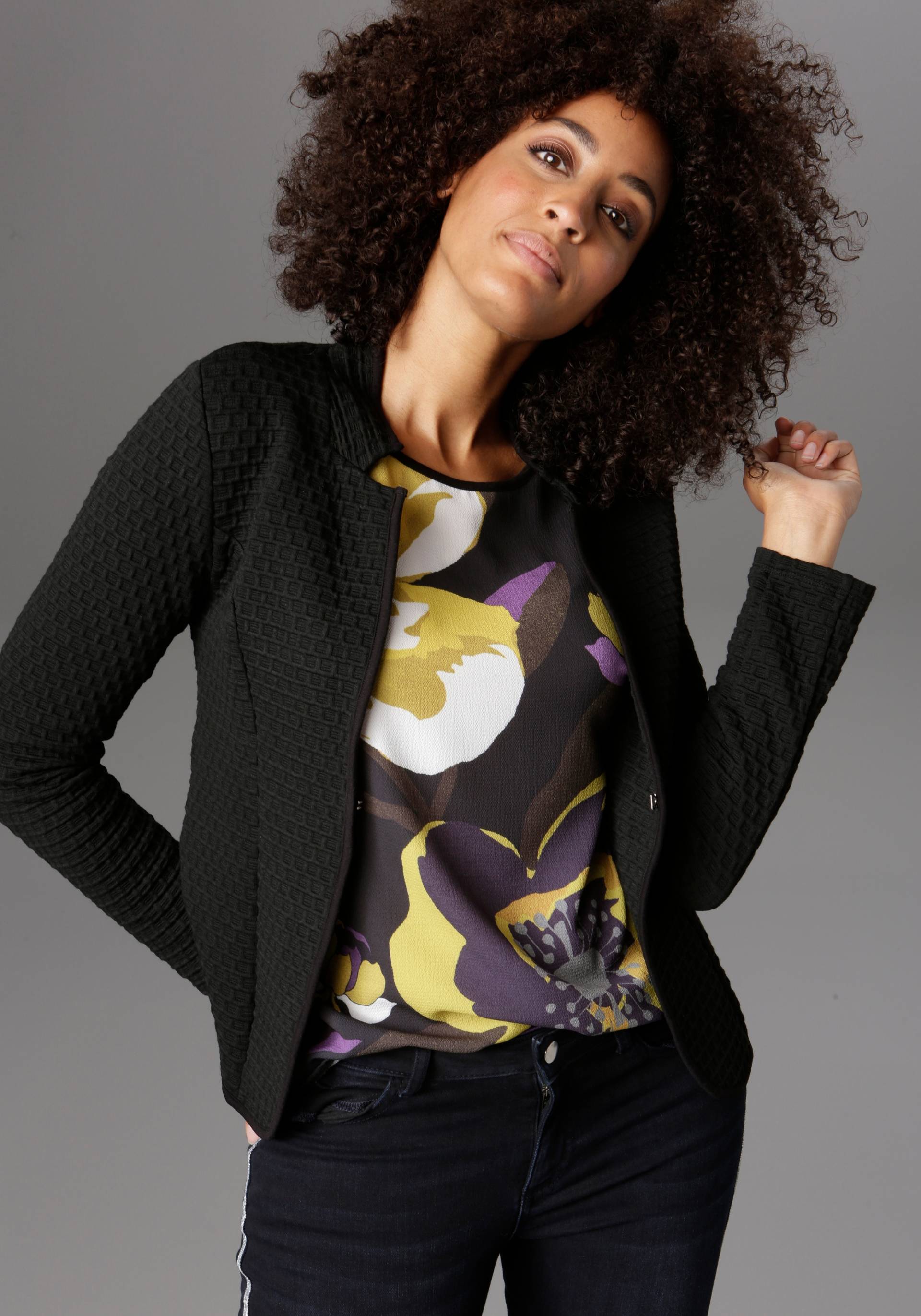Aniston SELECTED Jackenblazer, mit Struktur Aniston SELECTED Jackenblazer, mit Struktur von Aniston SELECTED