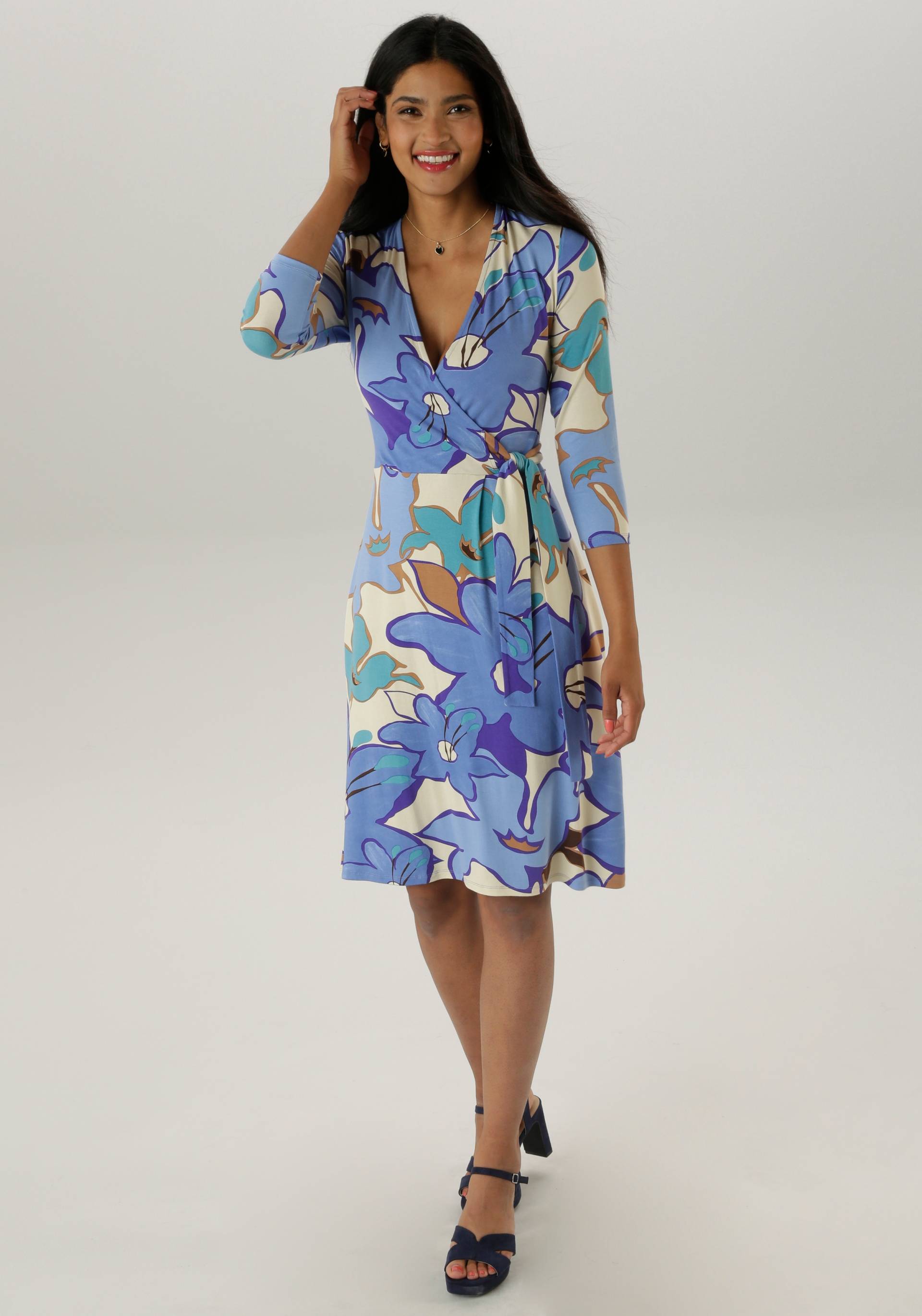 Aniston SELECTED Jerseykleid, in femininer Wickel-Optik - NEUE KOLLEKTION Aniston SELECTED Jerseykleid, in femininer Wickel-Optik - NEUE KOLLEKTION von Aniston SELECTED