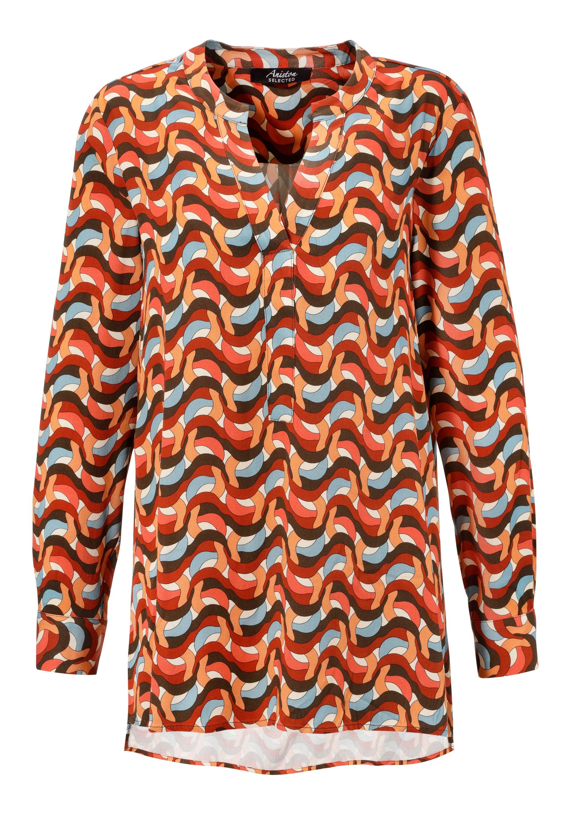 Aniston SELECTED Longbluse, Vokuhila-Form - hinten länger als vorne Aniston SELECTED Longbluse, Vokuhila-Form - hinten länger als vorne von Aniston SELECTED