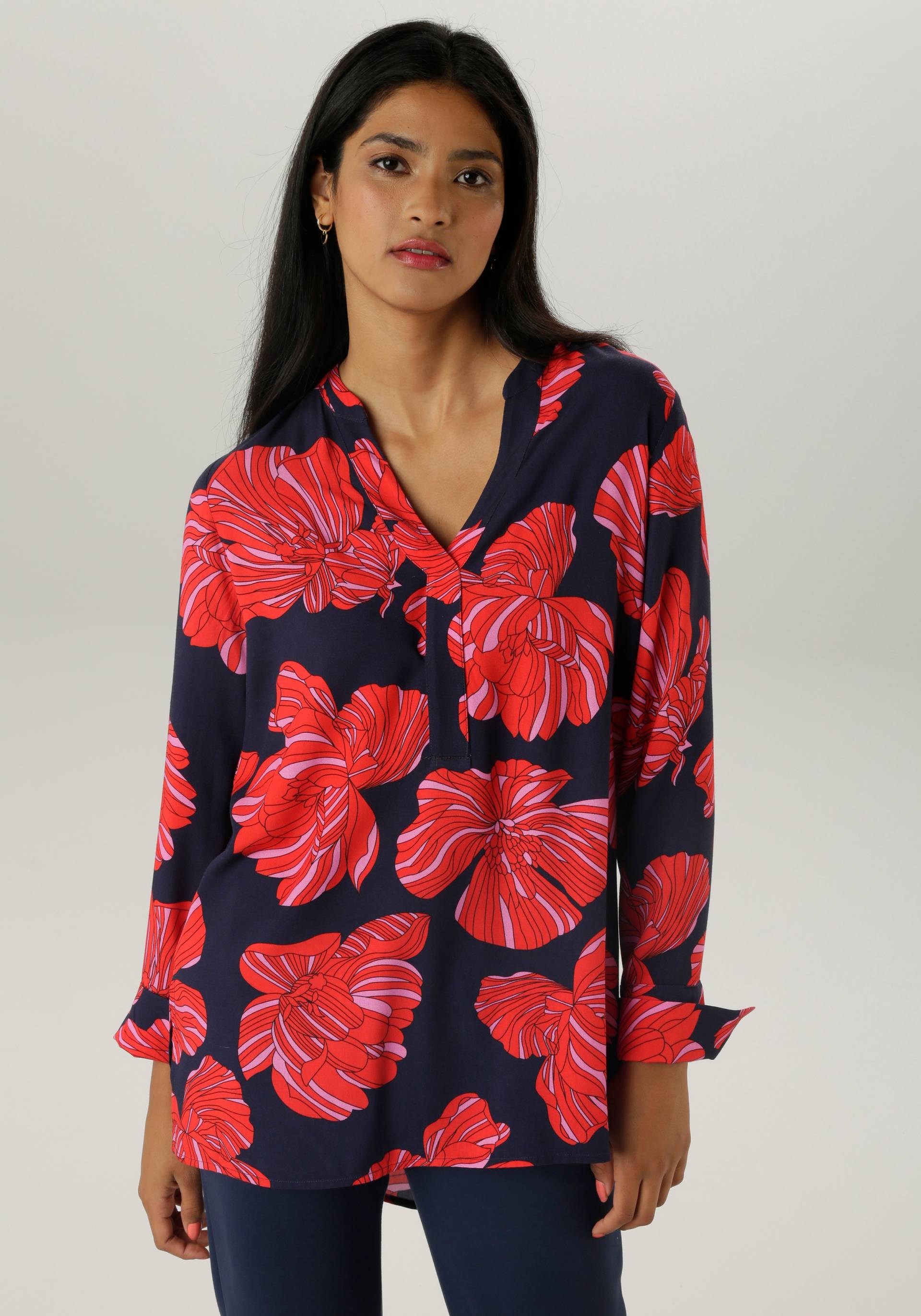 Aniston SELECTED Longbluse, mit ausgefallenen Blütendruck - NEUE KOLLEKTION Aniston SELECTED Longbluse, mit ausgefallenen Blütendruck - NEUE KOLLEKTION von Aniston SELECTED