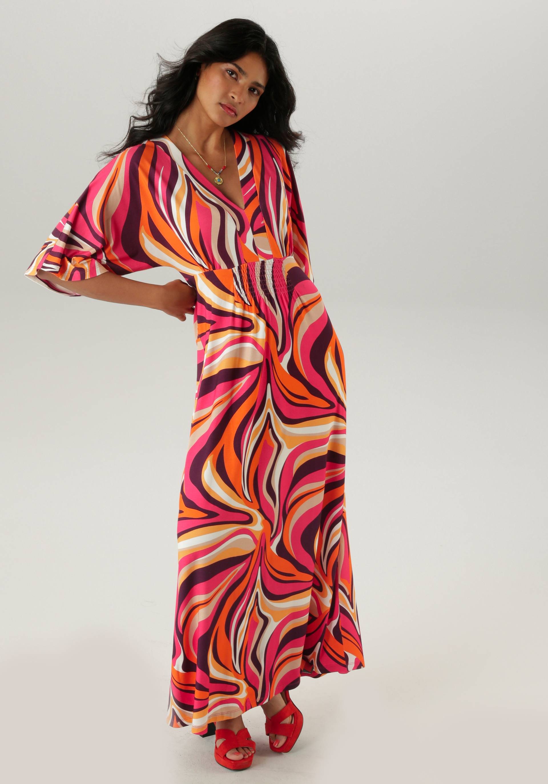 Aniston SELECTED Maxikleid, mit weiten, 3/4-langen Ärmeln - NEUE KOLLEKTION Aniston SELECTED Maxikleid, mit weiten, 3/4-langen Ärmeln - NEUE KOLLEKTION von Aniston SELECTED