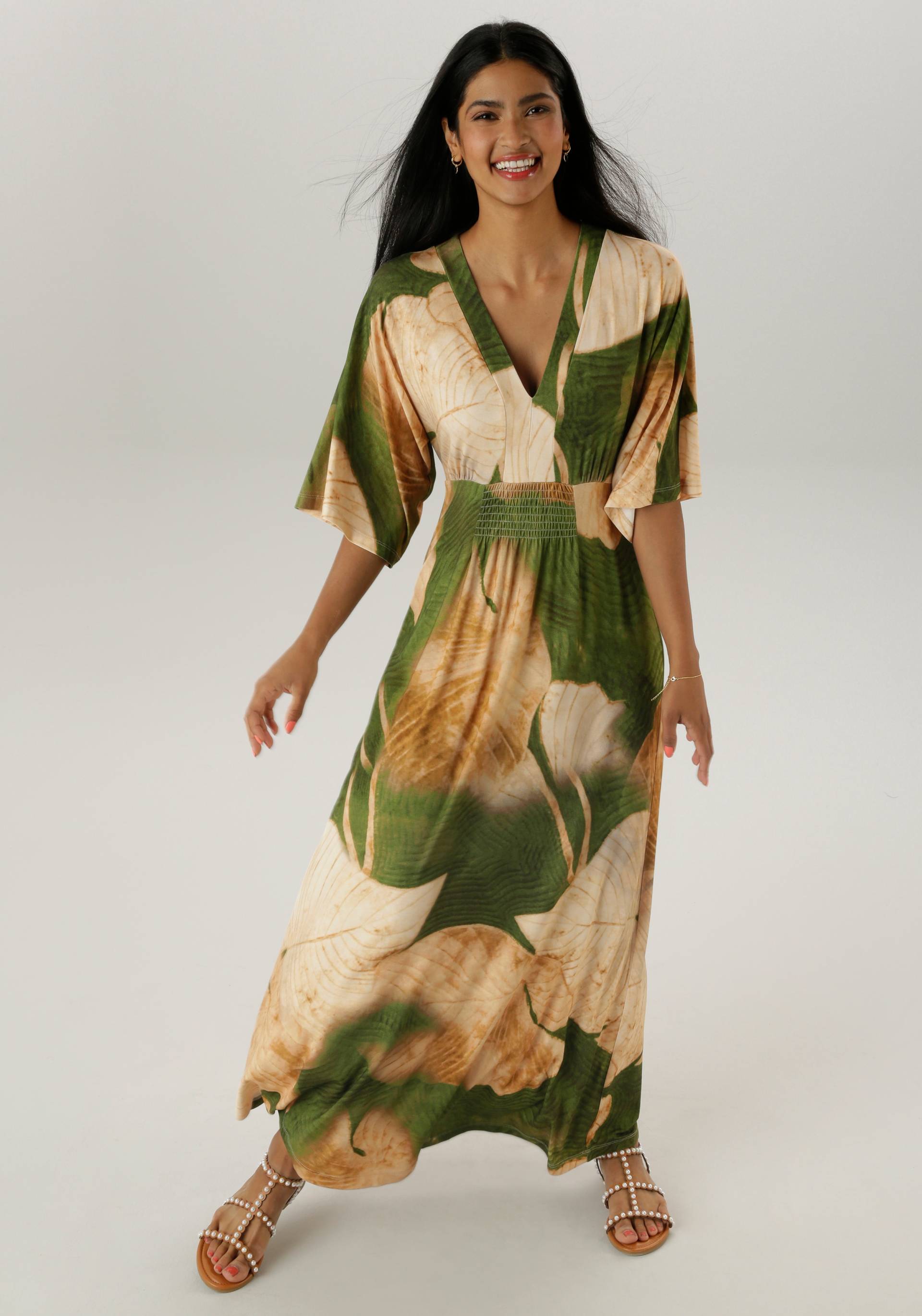 Aniston SELECTED Maxikleid, mit weiten, 3/4-langen Ärmeln - NEUE KOLLEKTION Aniston SELECTED Maxikleid, mit weiten, 3/4-langen Ärmeln - NEUE KOLLEKTION von Aniston SELECTED