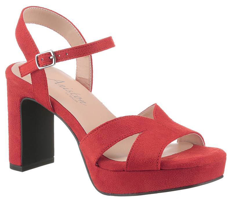Aniston SHOES High-Heel-Sandalette, Sommerschuh, Abendsanale, Plateau - NEUE KOLLEKTION von Aniston SHOES
