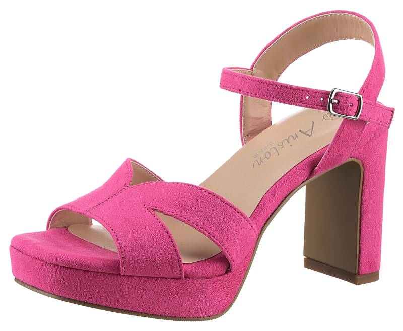 Aniston SHOES High-Heel-Sandalette, Sommerschuh, Abendsanale, Plateau - NEUE KOLLEKTION von Aniston SHOES