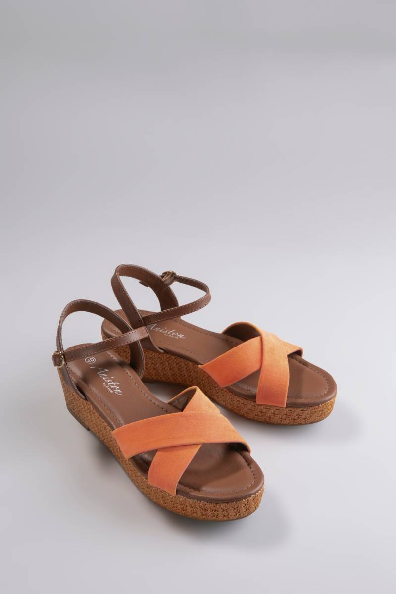 Aniston SHOES Keilsandalette, Sommerschuh, Riemchensandale, Keilabsatz - NEUE KOLLEKTION von Aniston SHOES