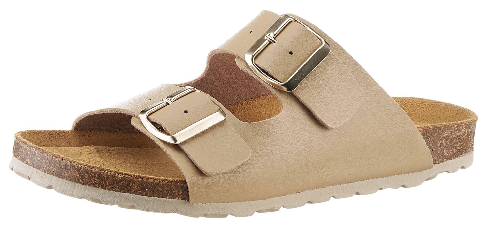Aniston SHOES Pantolette, Basic, Sommerschuh, Schlappen mit Schnallenverschlüssen Aniston SHOES Pantolette, Basic, Sommerschuh, Schlappen mit Schnallenverschlüssen von Aniston SHOES