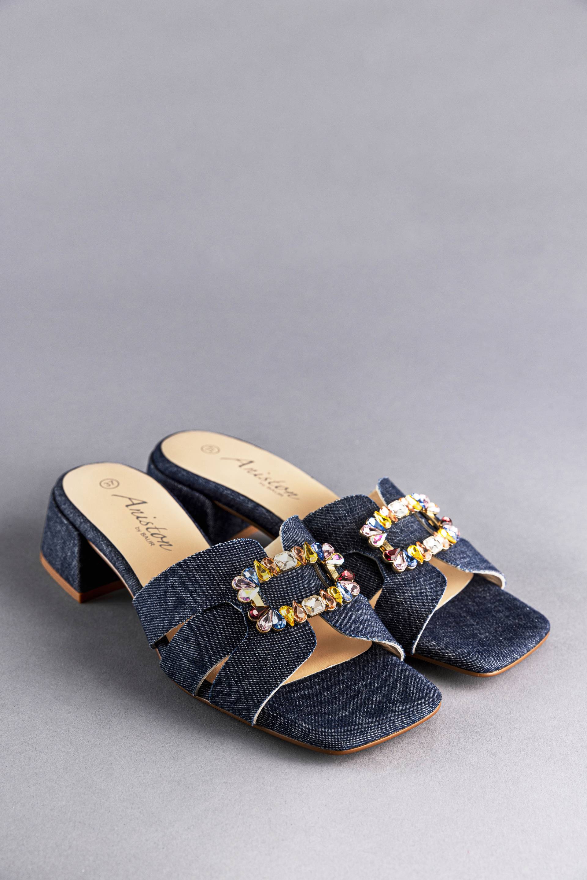 Aniston SHOES Pantolette, Sommerschuh, Festtagsschuh, Blockabsatz - NEUE KOLLEKTION Aniston SHOES Pantolette, Sommerschuh, Festtagsschuh, Blockabsatz - NEUE KOLLEKTION von Aniston SHOES