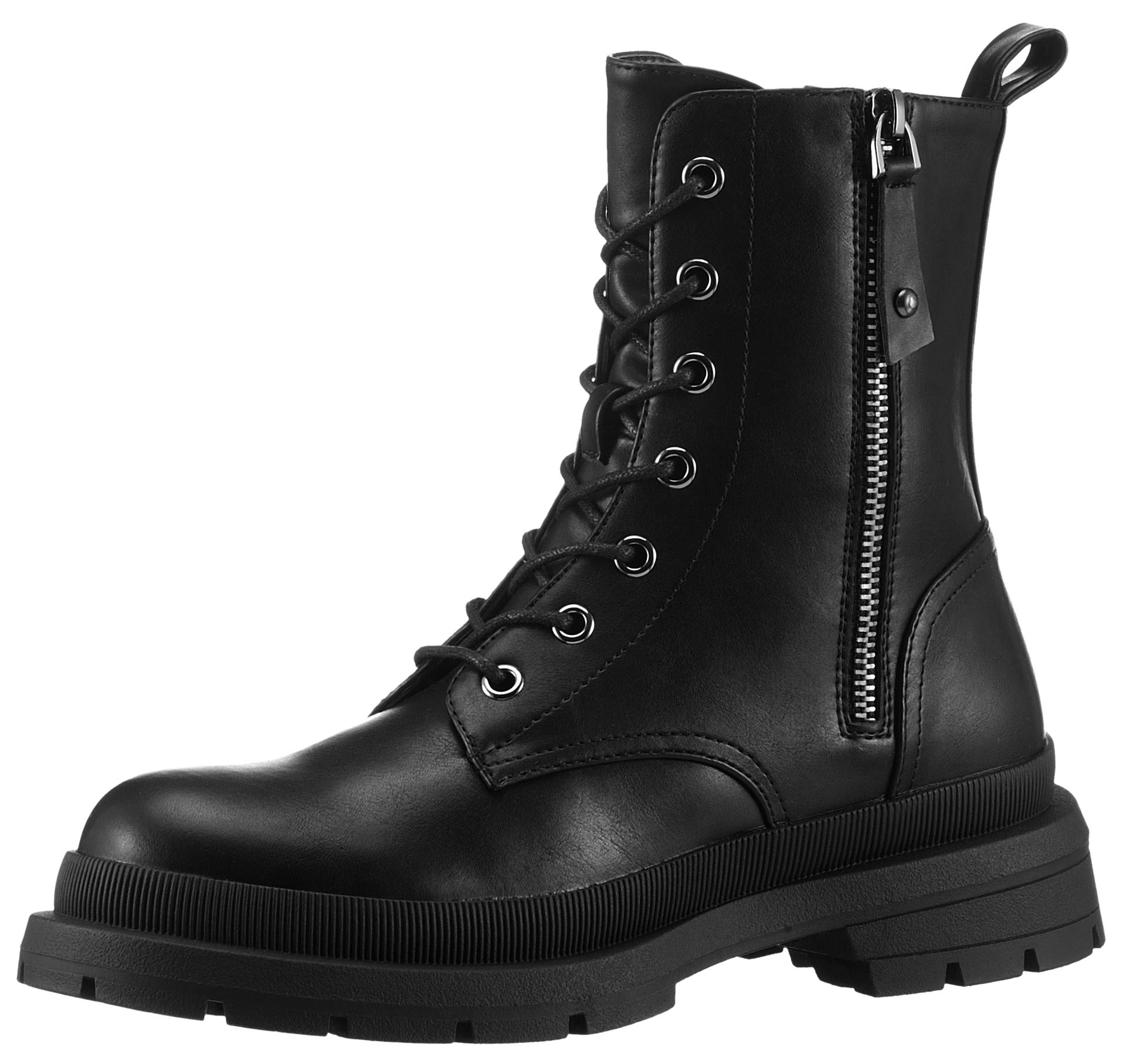 Aniston SHOES Schnürboots, Schnürstiefelette, Workerboots, Profilsohle - NEUE KOLLEKTION von Aniston SHOES