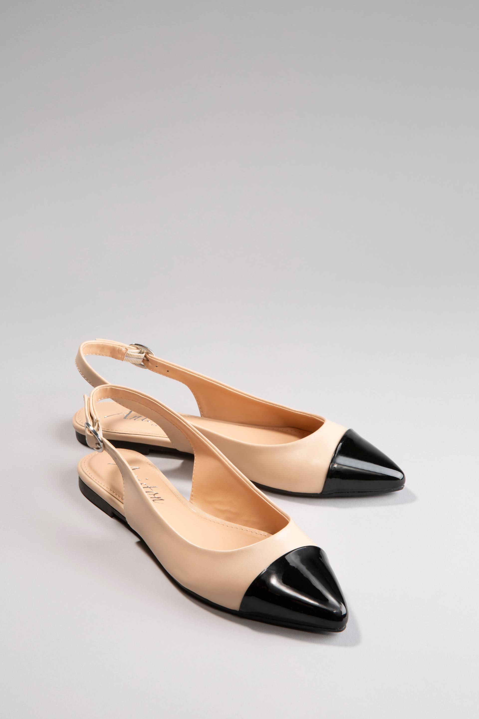 Aniston SHOES Slingpumps, Flat, Sommerschuh, Lackspitze - NEUE KOLLEKTION Aniston SHOES Slingpumps, Flat, Sommerschuh, Lackspitze - NEUE KOLLEKTION von Aniston SHOES