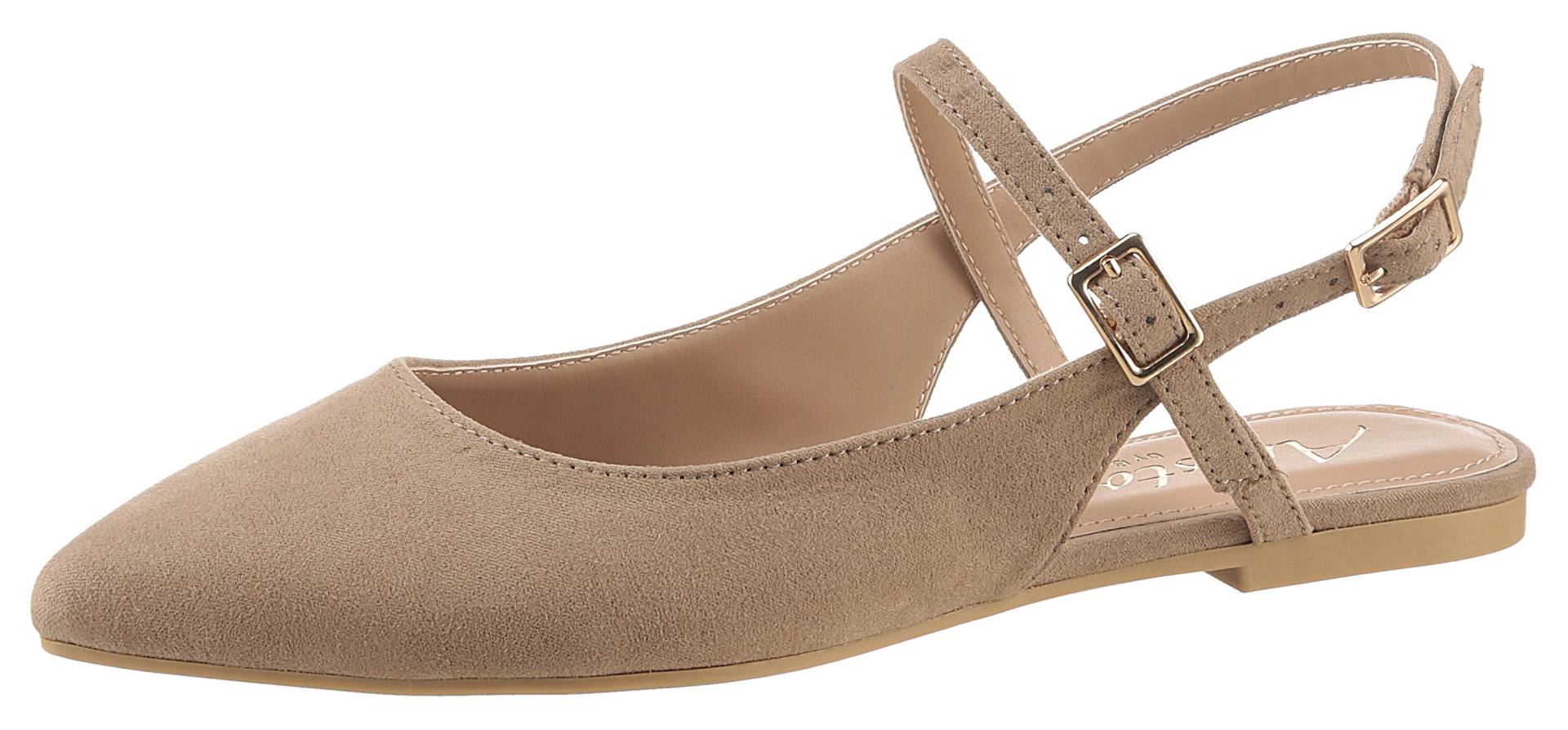 Aniston SHOES Slingpumps, Flat, Sommerschuh, Riemchensandale - neue KOLLEKTION Aniston SHOES Slingpumps, Flat, Sommerschuh, Riemchensandale - neue KOLLEKTION von Aniston SHOES