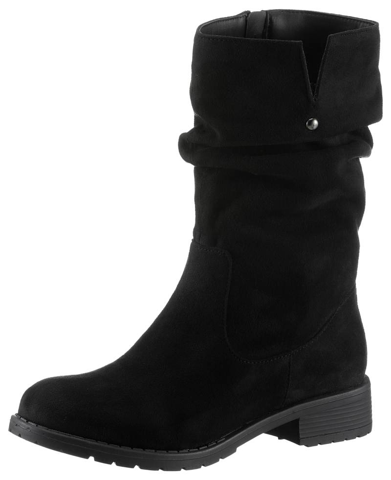 Aniston SHOES Stiefel, Stiefelette mit slouchy Schaft - NEUE KOLLEKTION, in bequemer Form von Aniston SHOES