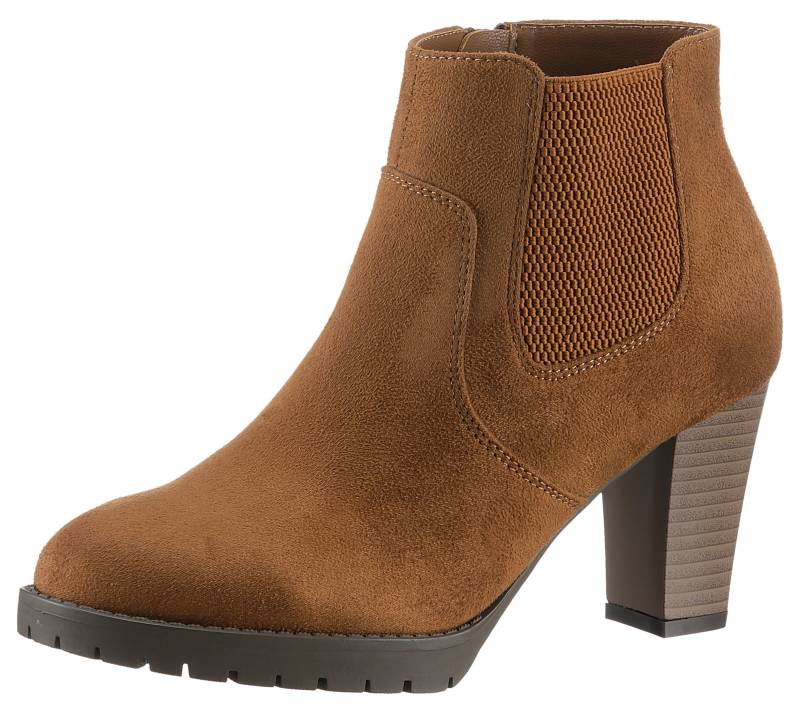 Aniston SHOES Stiefelette, Ankleboots mit seitlichem Stretcheinsatz - NEUE KOLLEKTION von Aniston SHOES