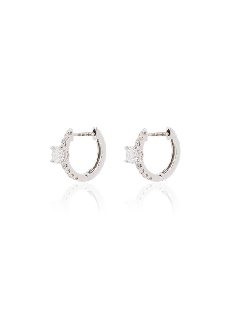 Anita Ko 18kt gold diamond-embellished earrings - Silver von Anita Ko