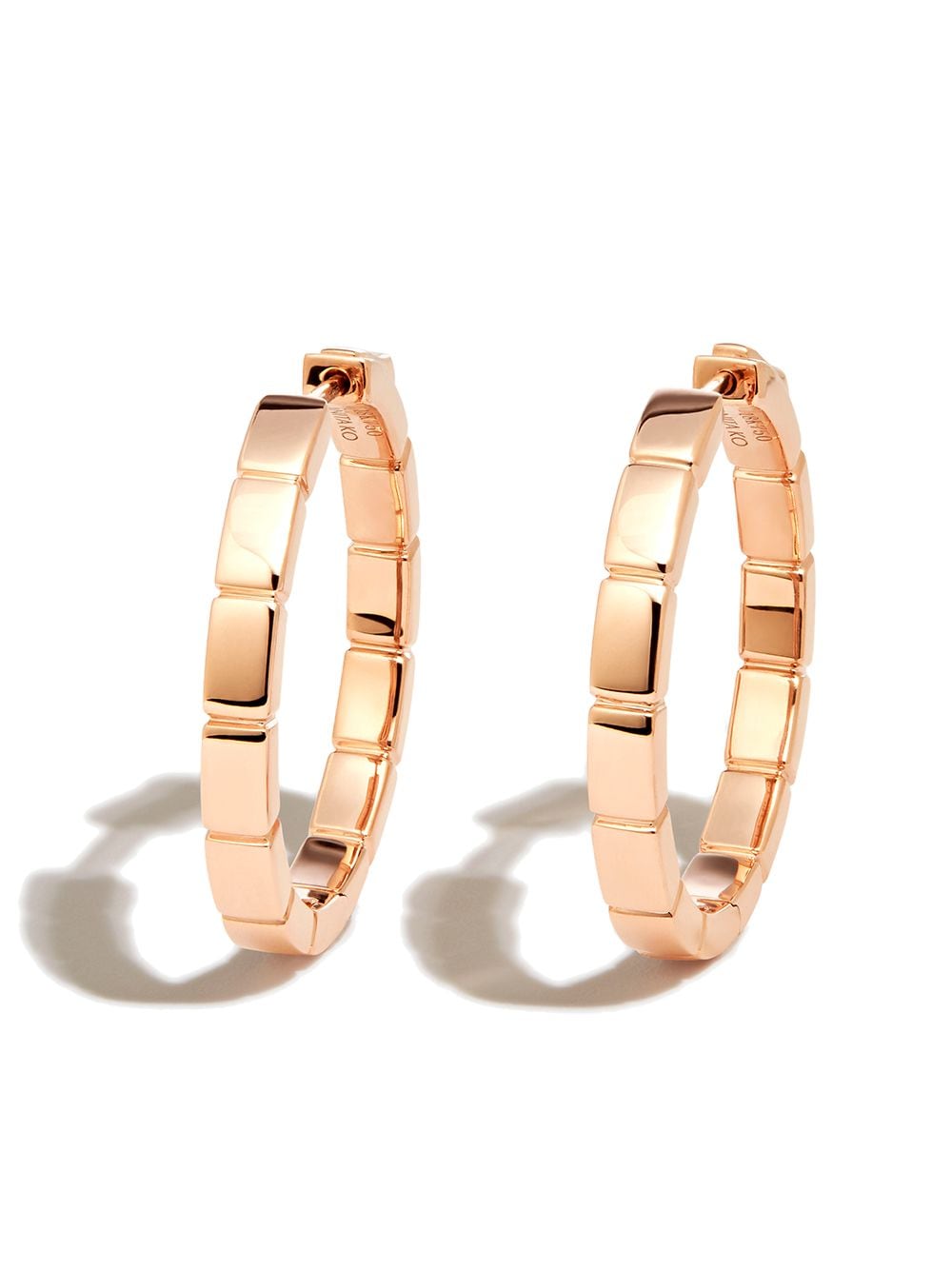 Anita Ko 18kt rose gold Bunny hoop earrings - Pink von Anita Ko