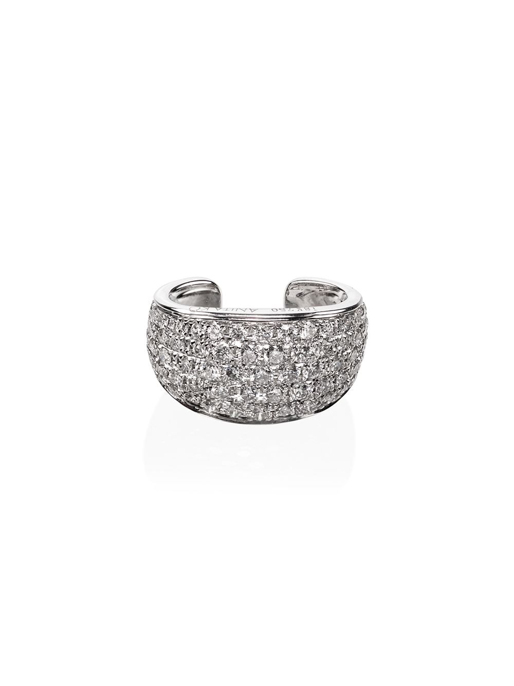 Anita Ko 18kt white gold galaxy diamond ear cuff - Silver von Anita Ko