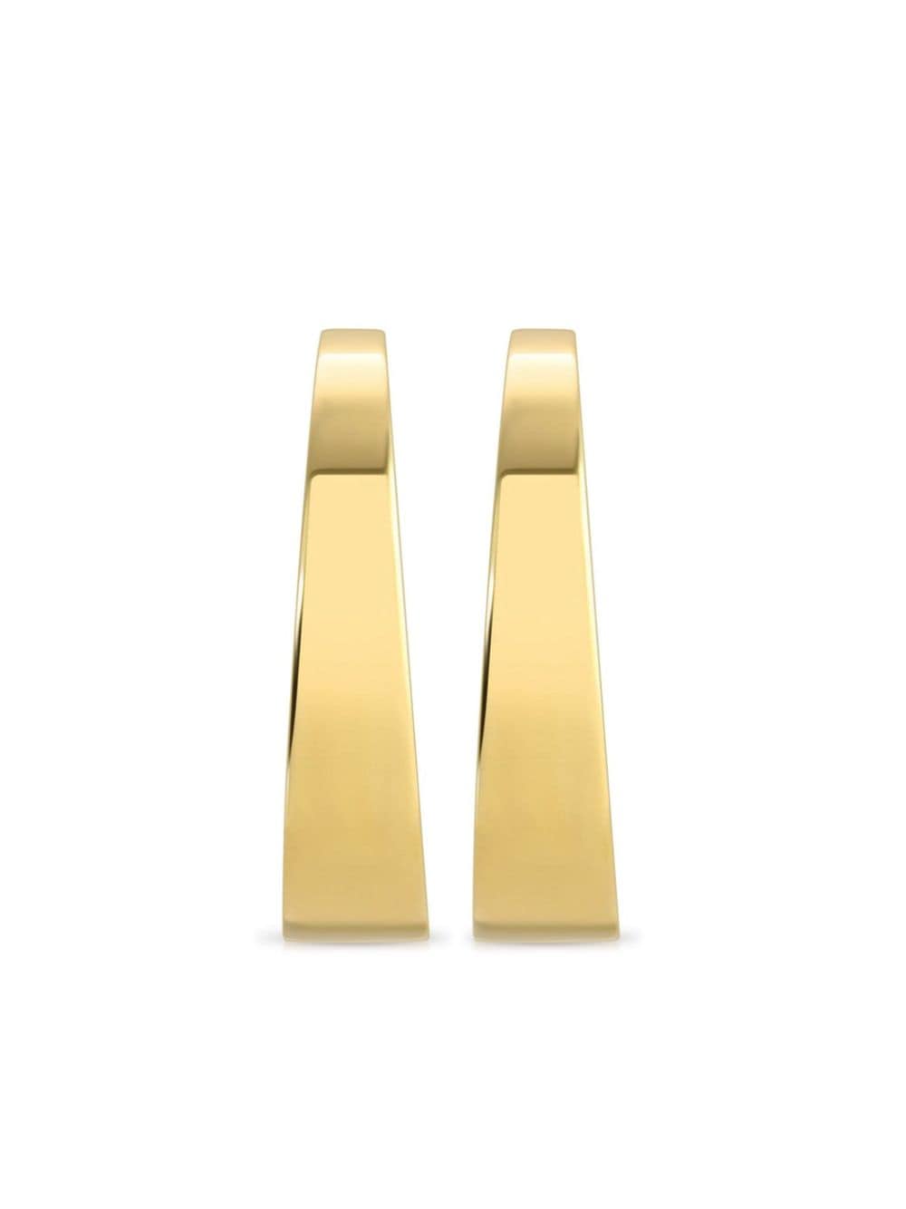 Anita Ko 18kt yellow gold Large Meryl hoop earrings von Anita Ko