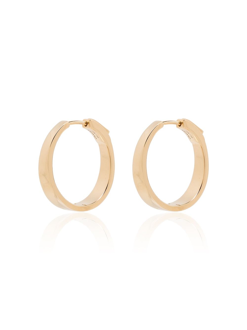 Anita Ko 18kt yellow gold Meryl hoop earrings von Anita Ko