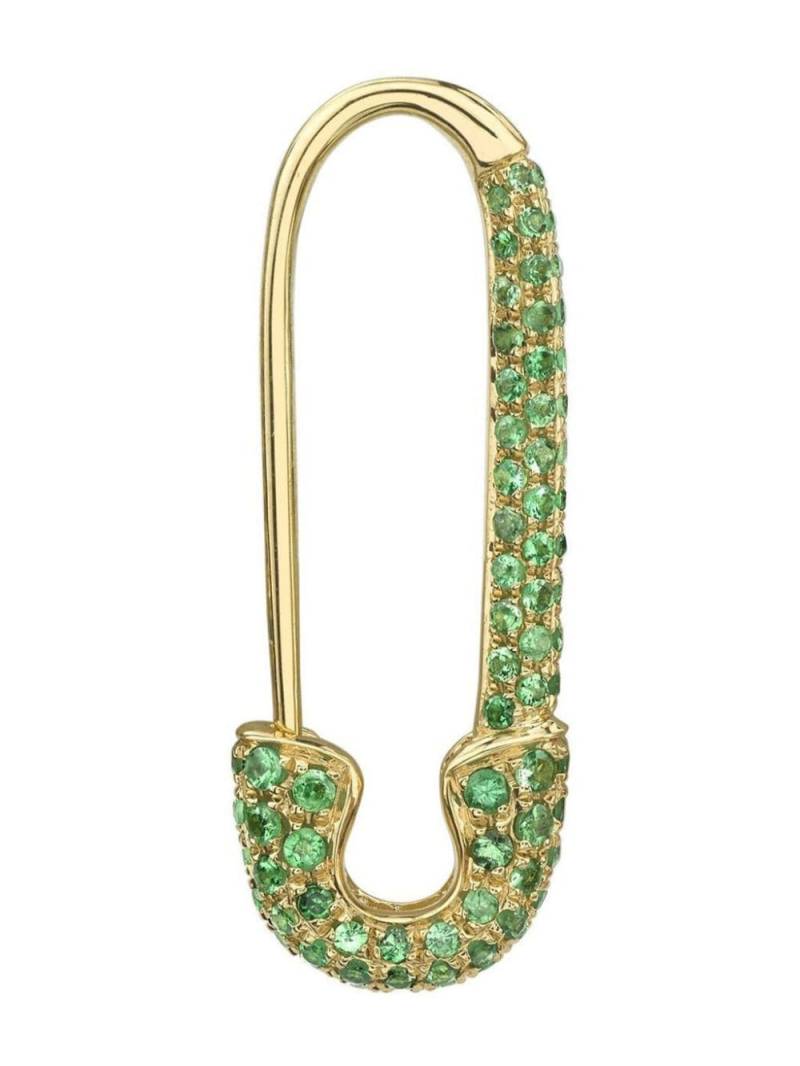 Anita Ko 18kt yellow gold Safety Pin tsavorite earring von Anita Ko