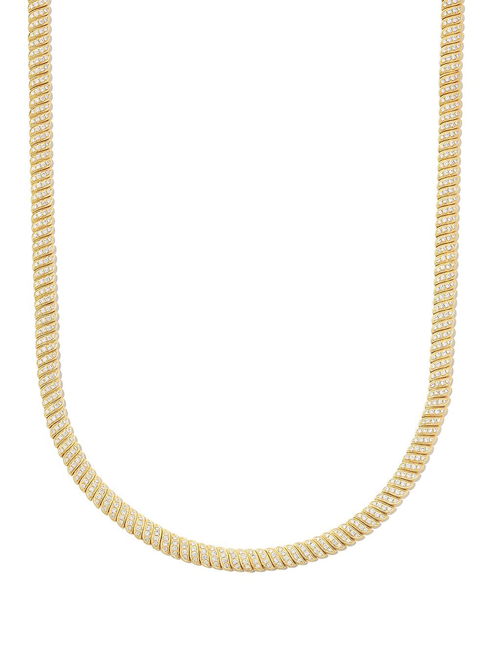 Anita Ko 18kt yellow gold Zoe diamond choker necklace von Anita Ko