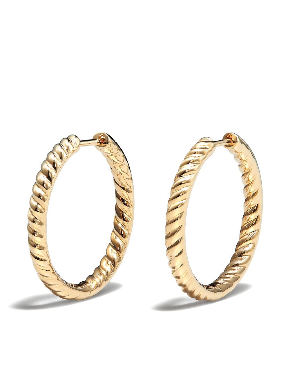 Anita Ko 18kt yellow gold Zoe hoop earrings von Anita Ko