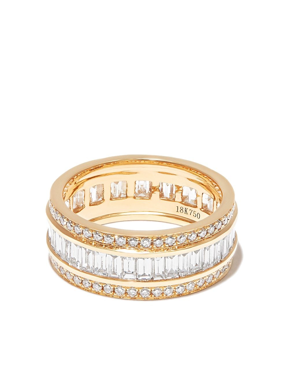 Anita Ko 18kt yellow gold diamond eternity ring von Anita Ko