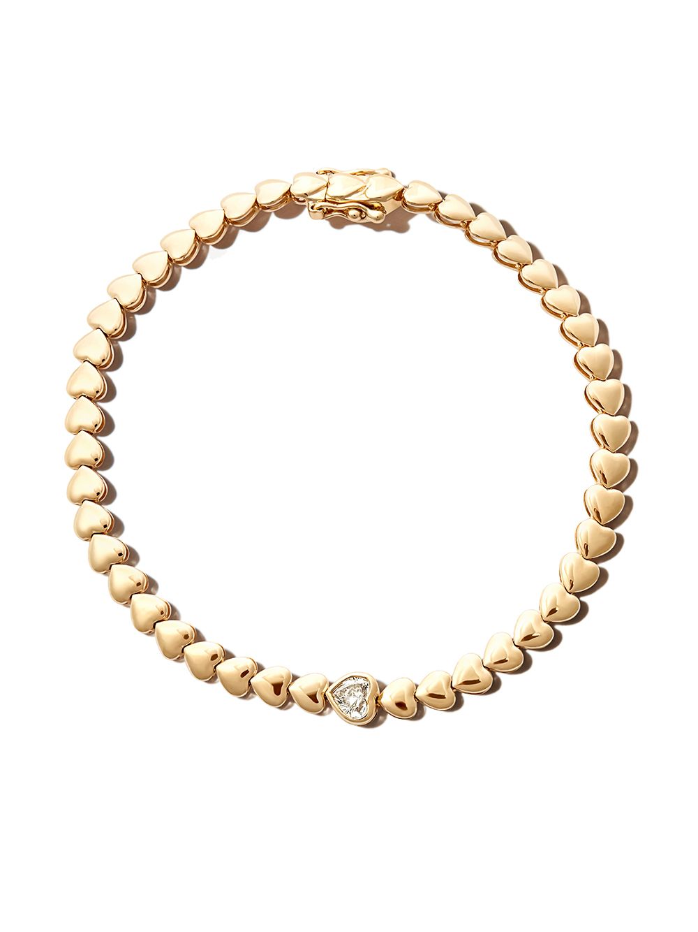 Anita Ko 18kt yellow gold diamond tennis bracelet von Anita Ko