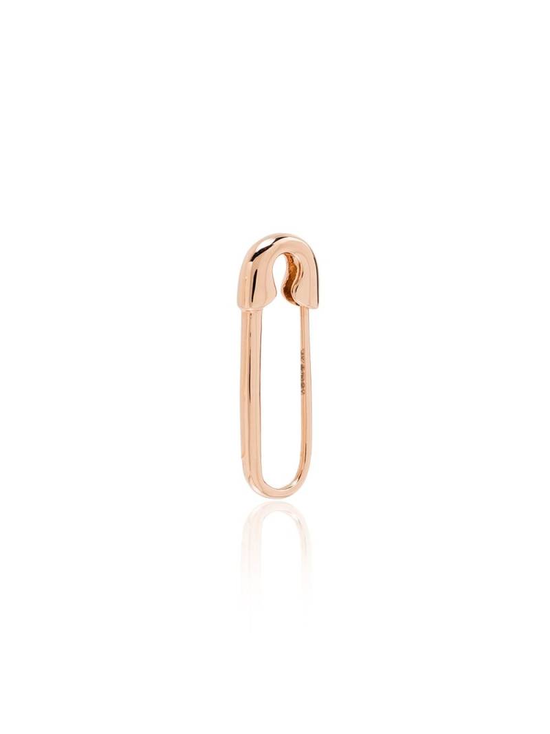 Anita Ko Safety Pin 18kt rose gold earring - Pink von Anita Ko