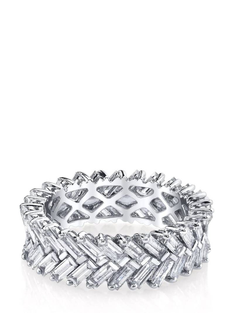 Anita Ko ZIPPER RING - WHITE GOLD - Silver von Anita Ko