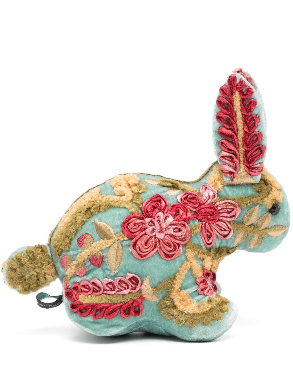 Anke Drechsel bunny embroidered soft toy - Blue von Anke Drechsel