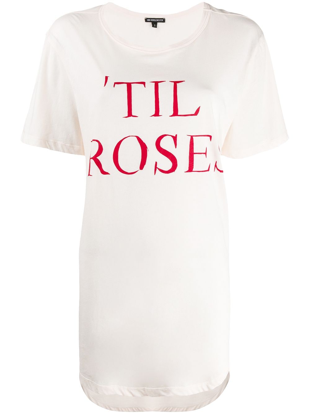 Ann Demeulemeester 'Til Rose T-shirt - Pink von Ann Demeulemeester