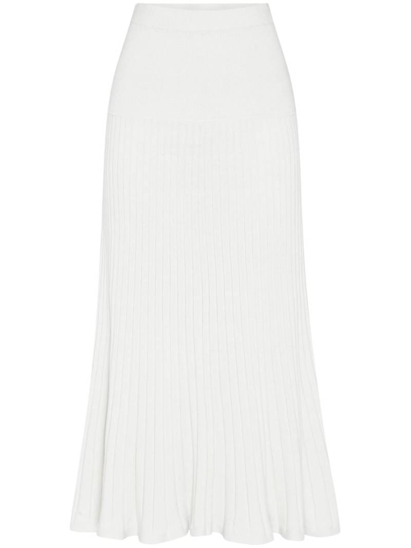 Anna Quan Amber ribbed-knit maxi skirt - Neutrals von Anna Quan