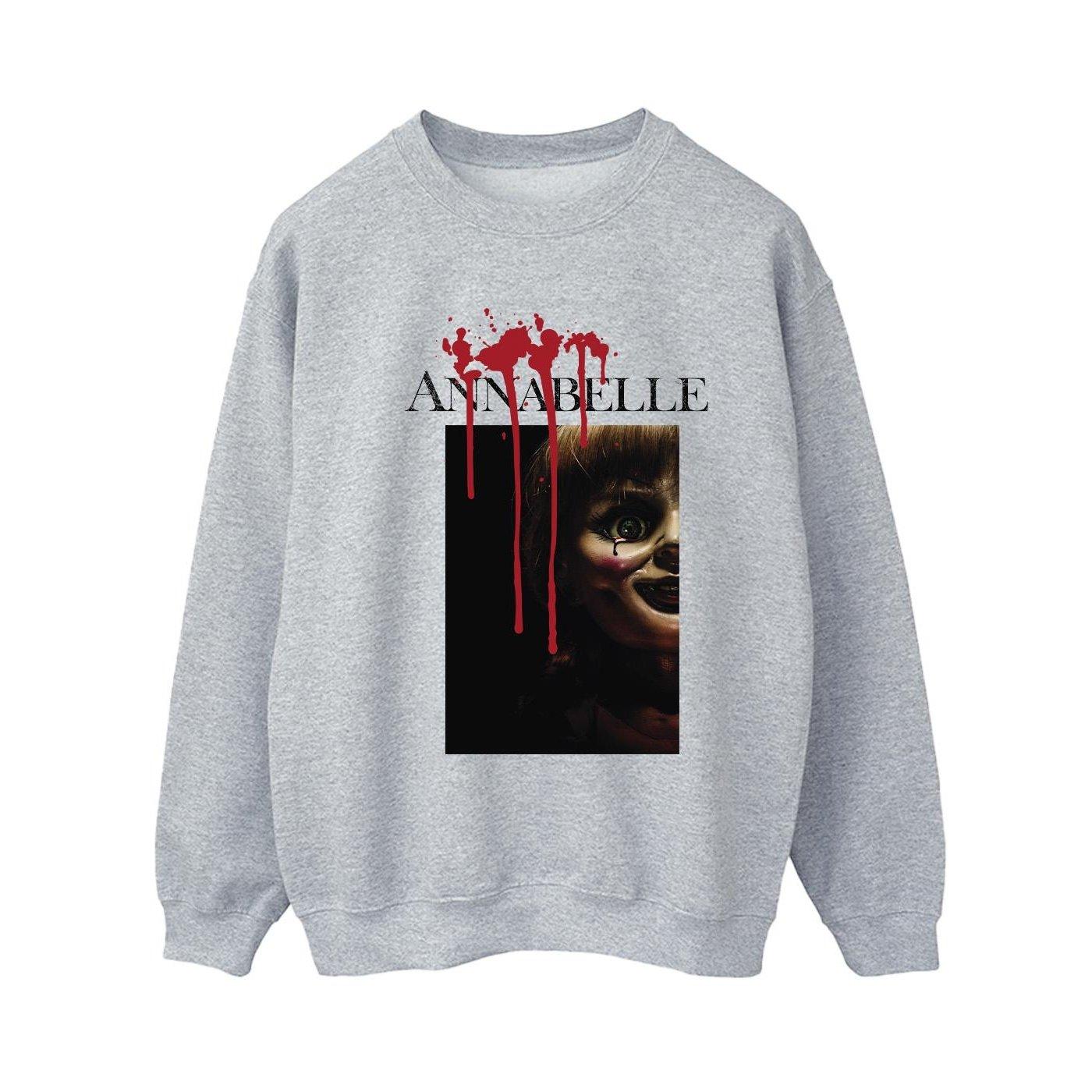 Peep Poster Sweatshirt Damen Grau XL von Annabelle