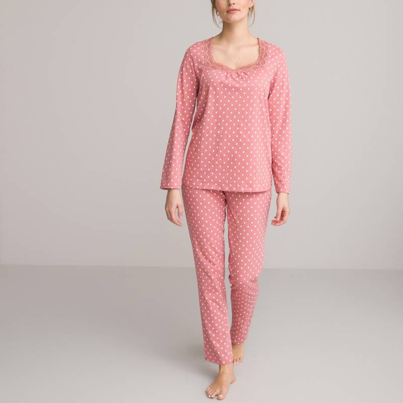 Bedruckter Pyjama mit langen Ärmeln, Baumwolle von Anne weyburn