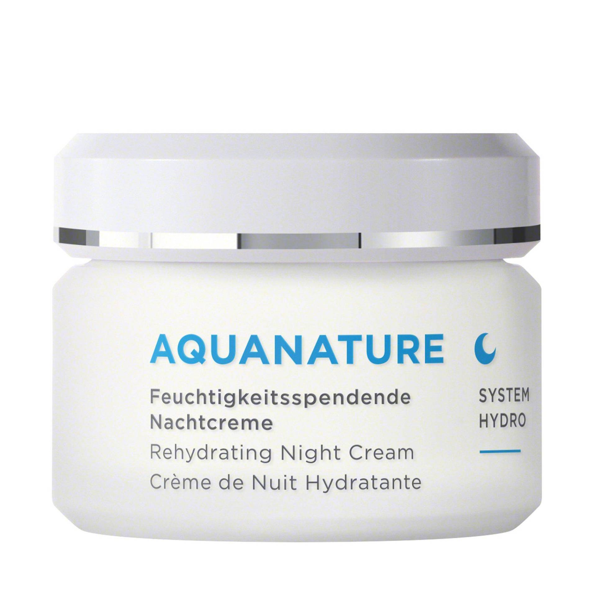 Aquanature Feuchtigkeitsspendende Nachtcreme Damen  50ml von Annemarie Börlind