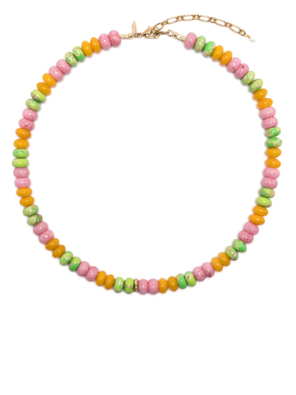 Anni Lu Paradiso Wild Lime bead necklace - Multicolour von Anni Lu