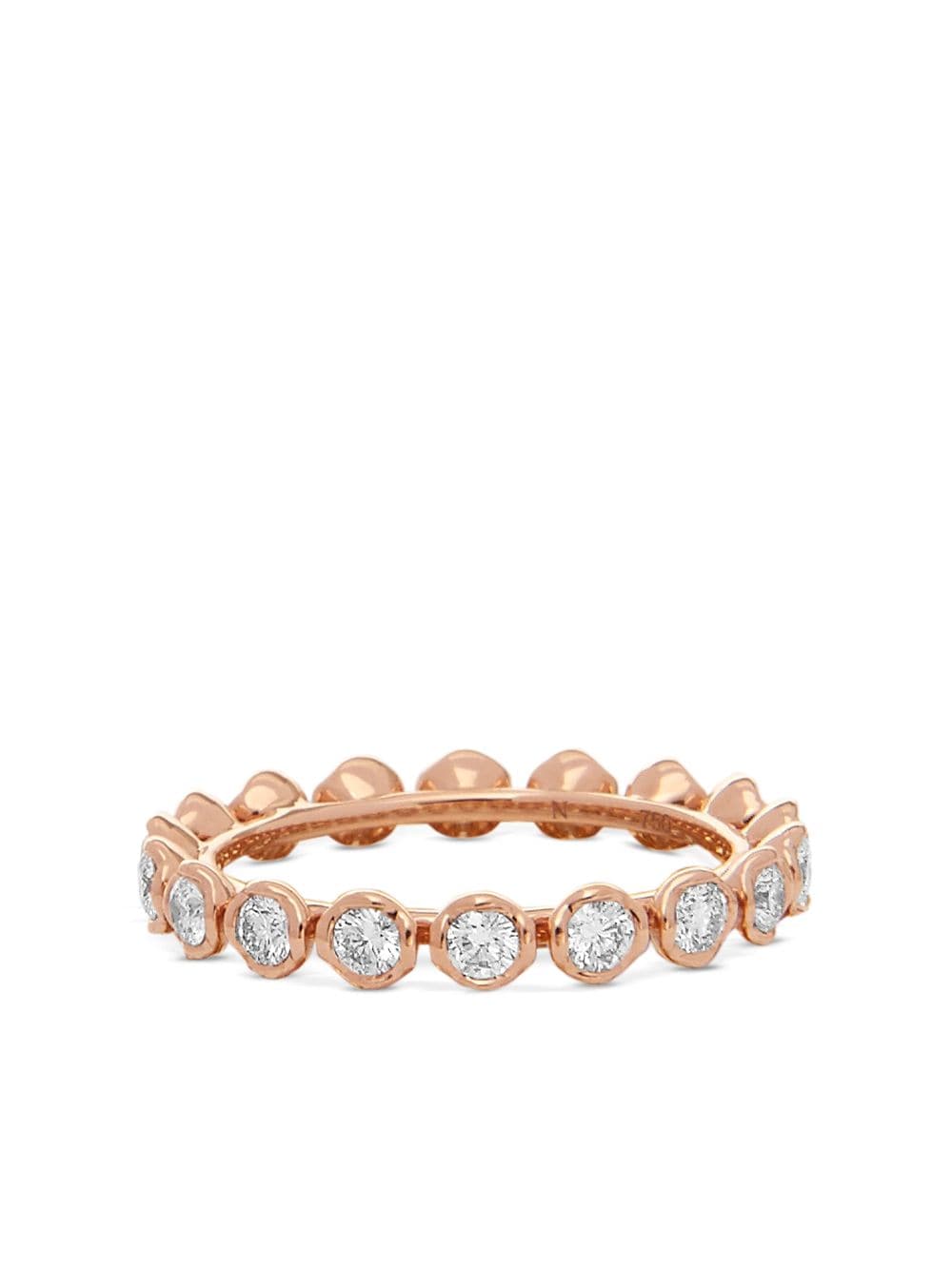 Annoushka 18kt rose gold Marguerite diamond eternity ring - Pink von Annoushka