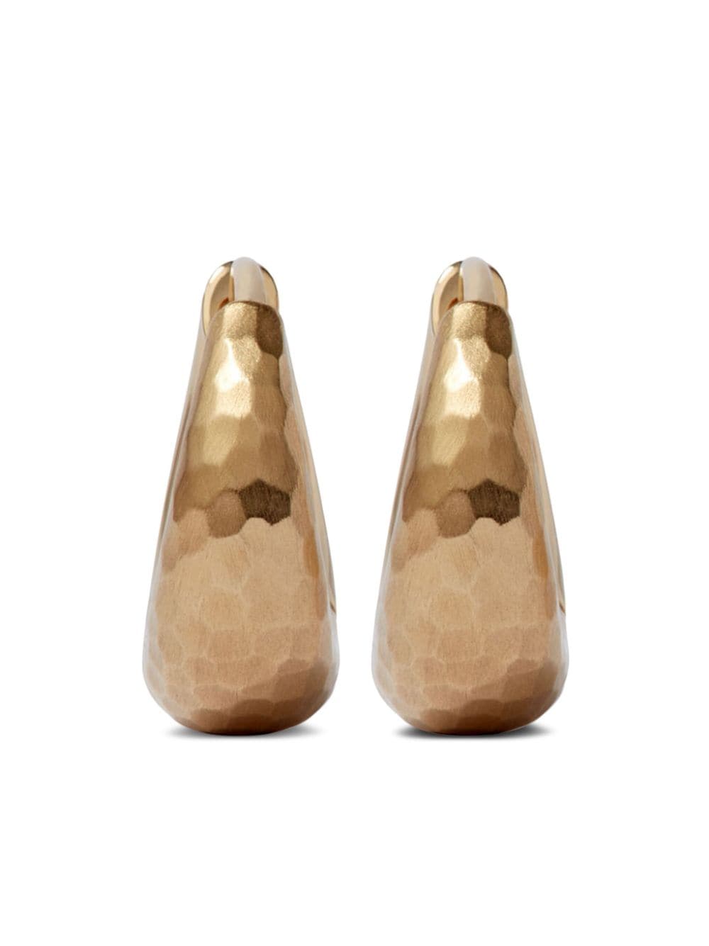 Annoushka 18kt yellow gold Organza huggie earrings von Annoushka