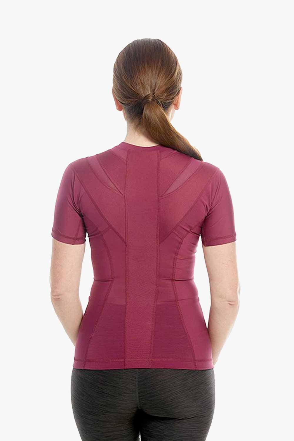 Women's Posture Shirt™ - Burgund B-STOCK von Anodyne