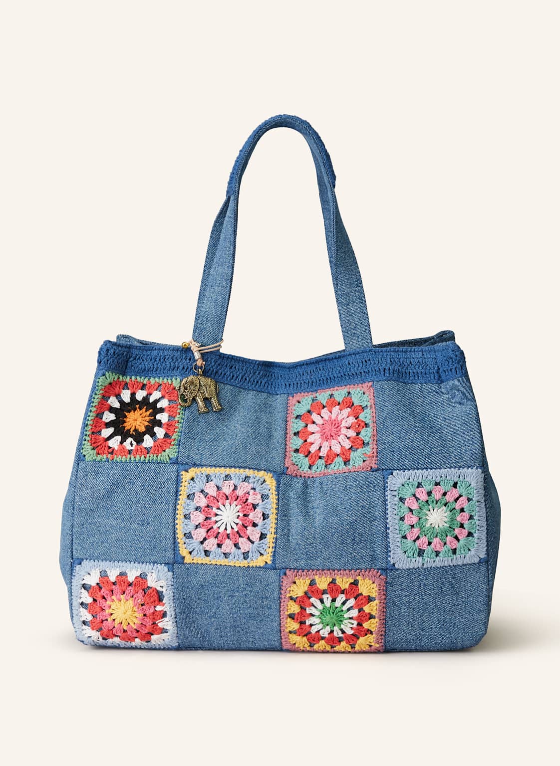 Anokhi Shopper In Jeansoptik blau Anokhi Shopper In Jeansoptik blau von Anokhi