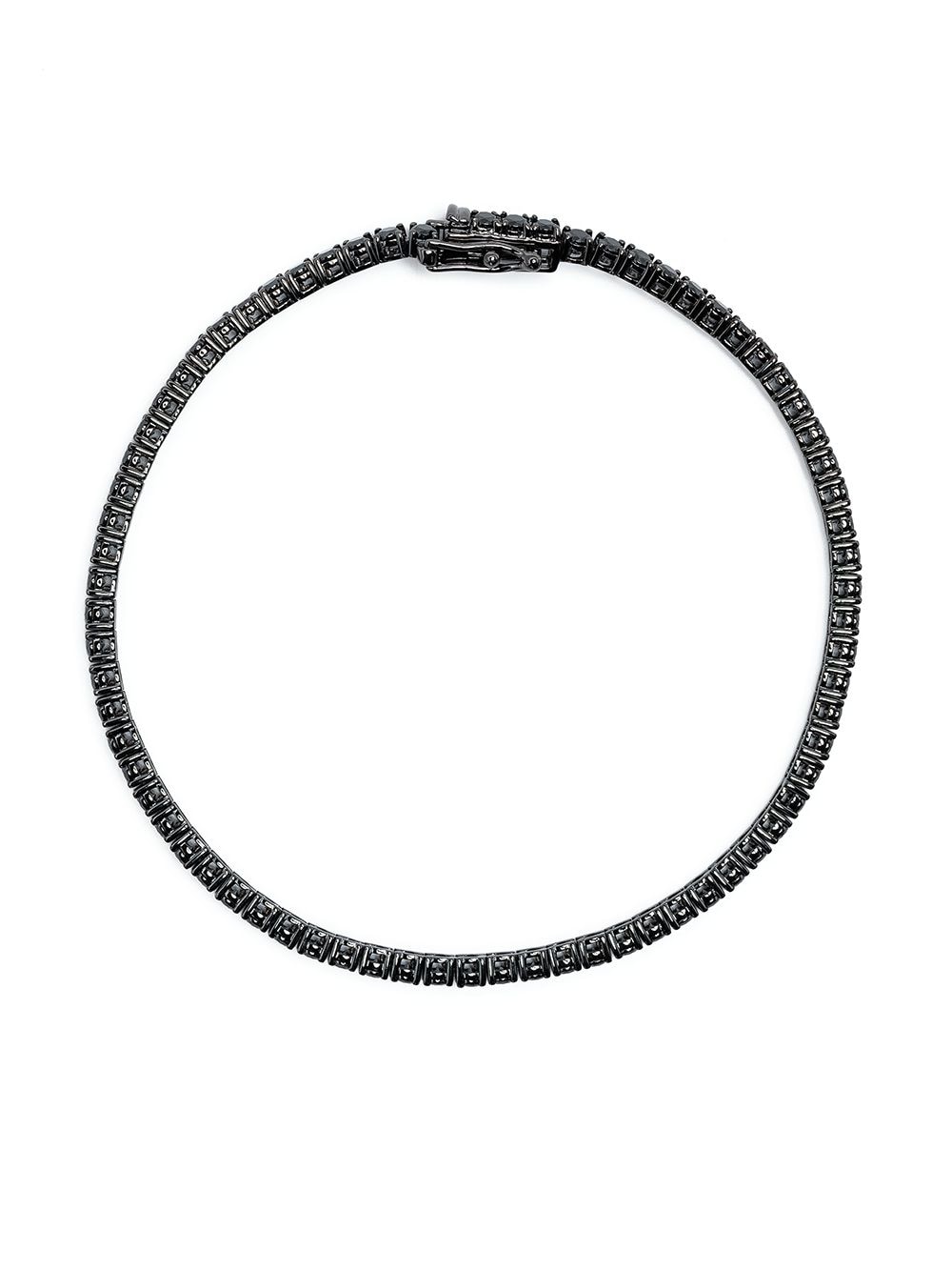 Anonymous 18kt recycled black gold Collection 2 diamond bracelet von Anonymous