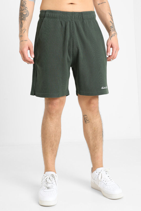 Another Cotton Shorts mit Waffelstruktur | Bottle Green | Herren  | M von Another Cotton