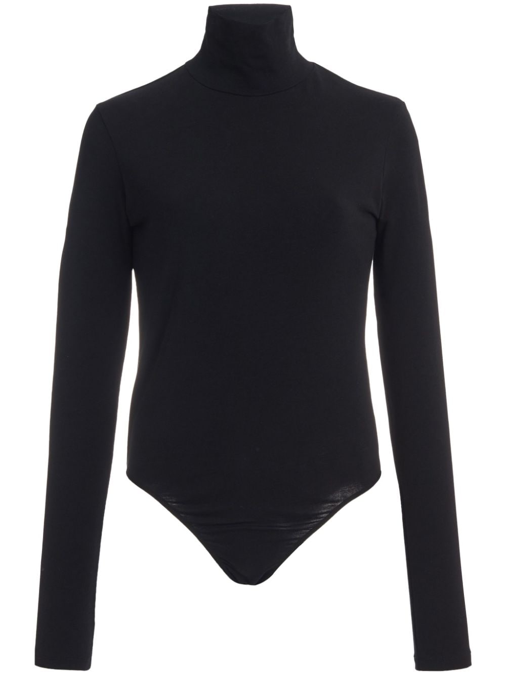 Another Tomorrow roll-neck long-sleeve bodysuit - Black von Another Tomorrow