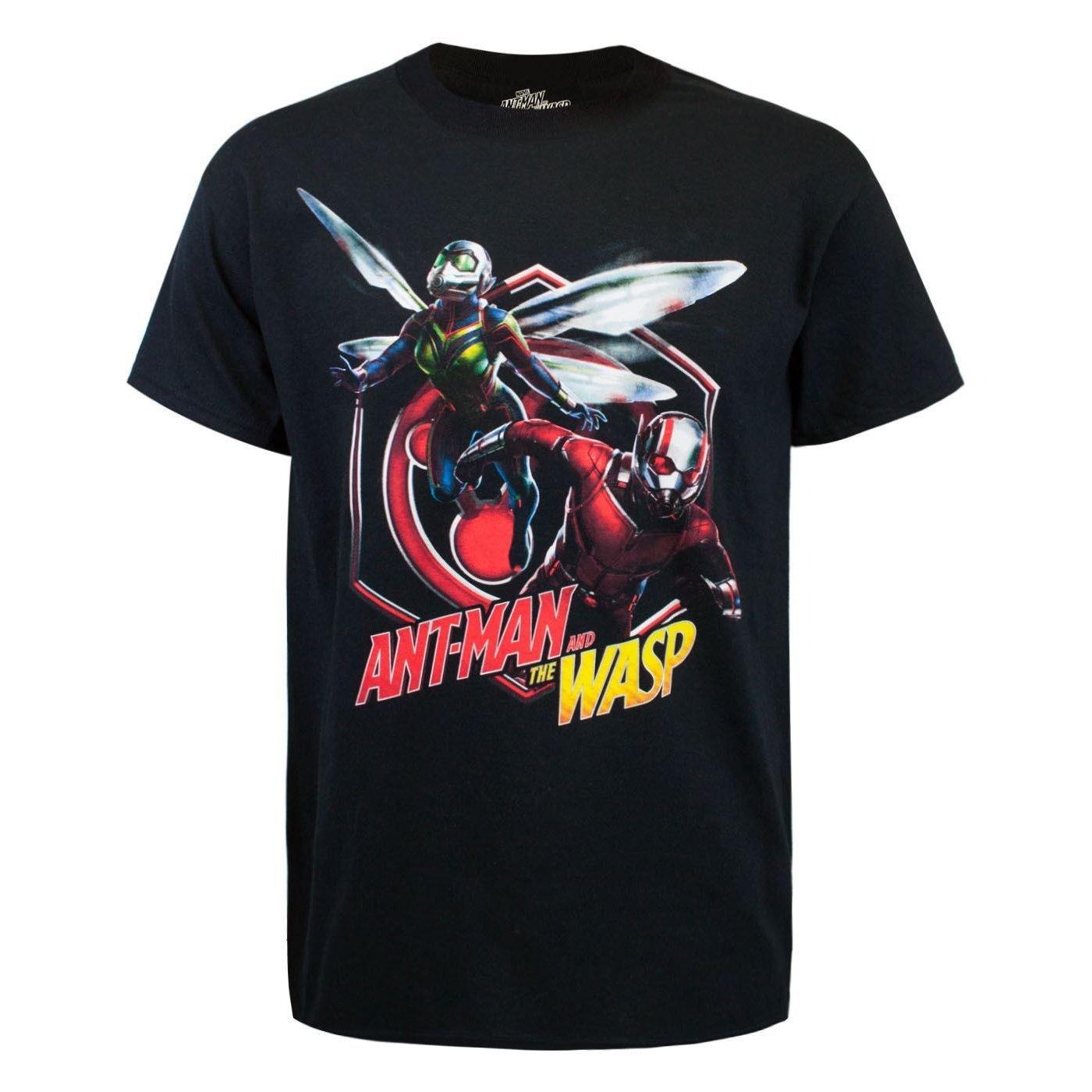 And The Wasp Burst Tshirt Herren Schwarz XL von Ant-Man