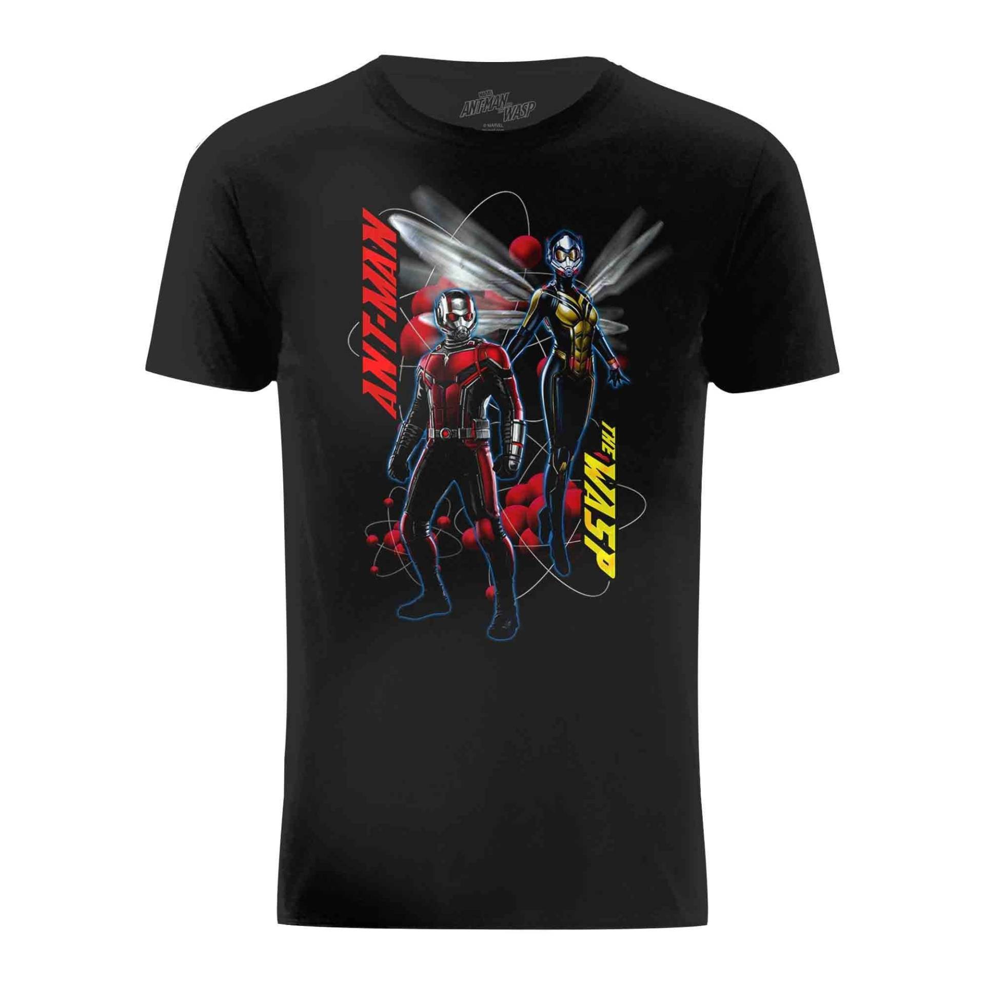 Tshirt And The Wasp Mit Titelhelddesign Herren Schwarz S von Ant-Man